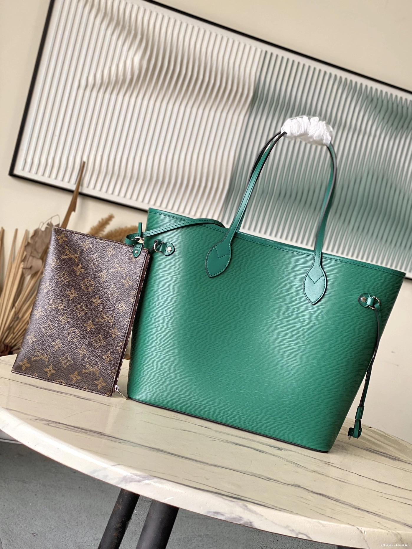 Official oldcobbler NEVERFULL LOUIS VUITTON MM-31*28*14cm 0825